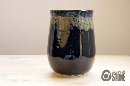 Handmade Black Vase