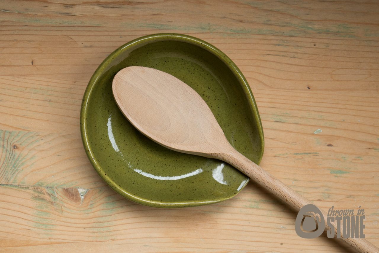 Green Kitchenware Spoon Rest