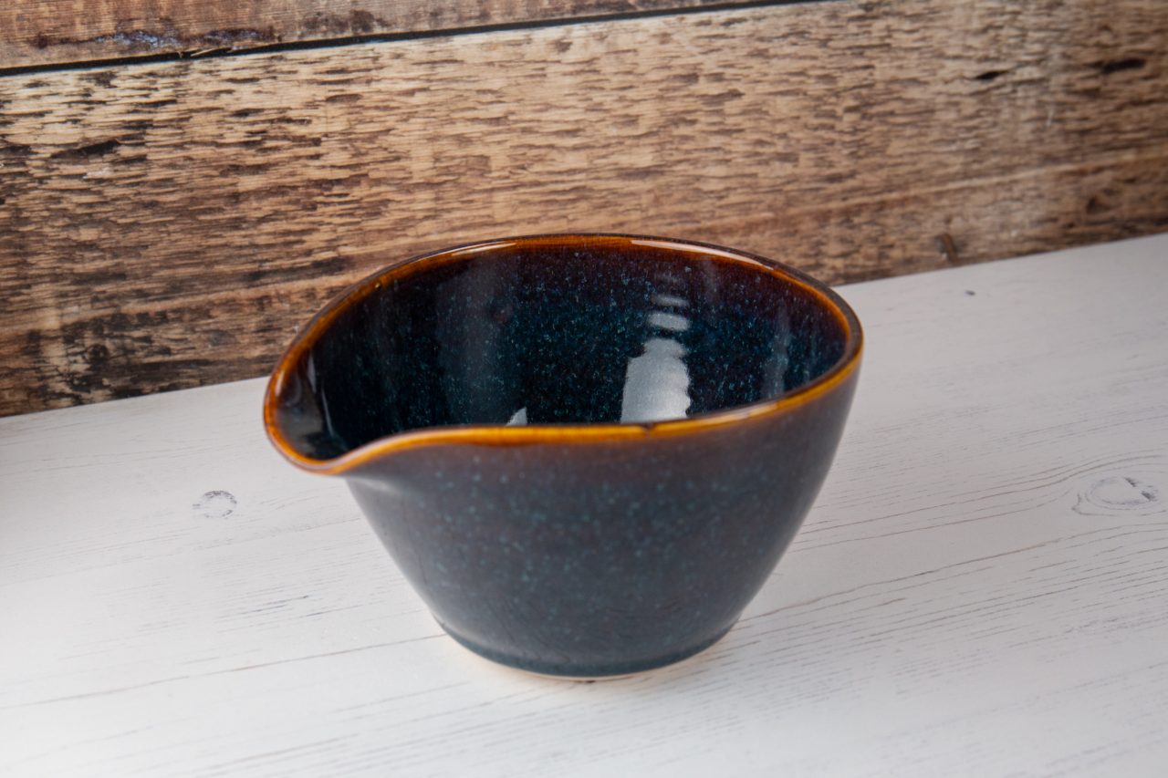 Batter Bowl - Blue Amber