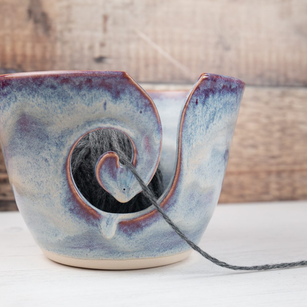Yarn Bowl – Dusk Purple
