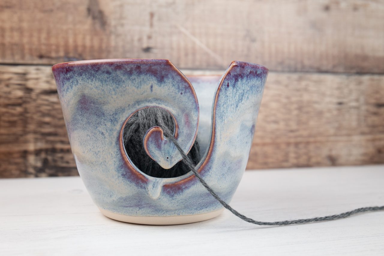 Yarn Bowl - Dusk Purple