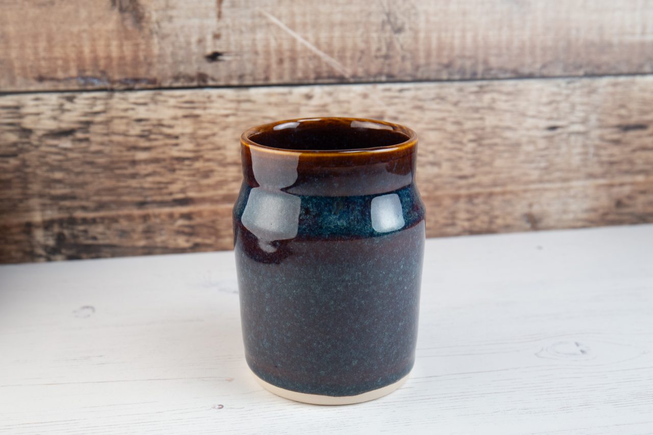 Jar - Amber Blue