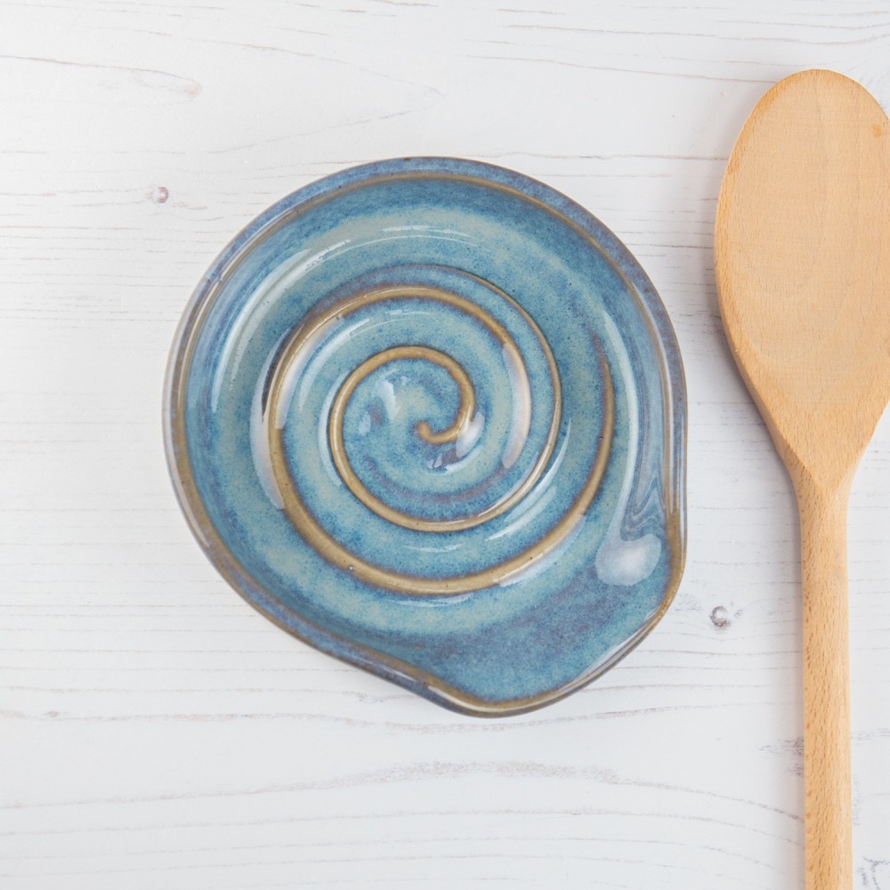 Denim Blue Spoon Rest